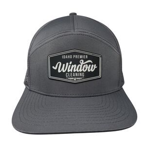 Idaho Premier Window Cleaning Snapback Hat Gray OS Adjustable Osprey Zapped